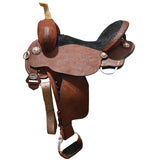 New! 15.5" Martha Josey Mitchell Light Weight Barrel Racing Saddle