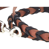 Martin Saddlery 3/4" Harness Barrel Reins with Latigo Black Lace