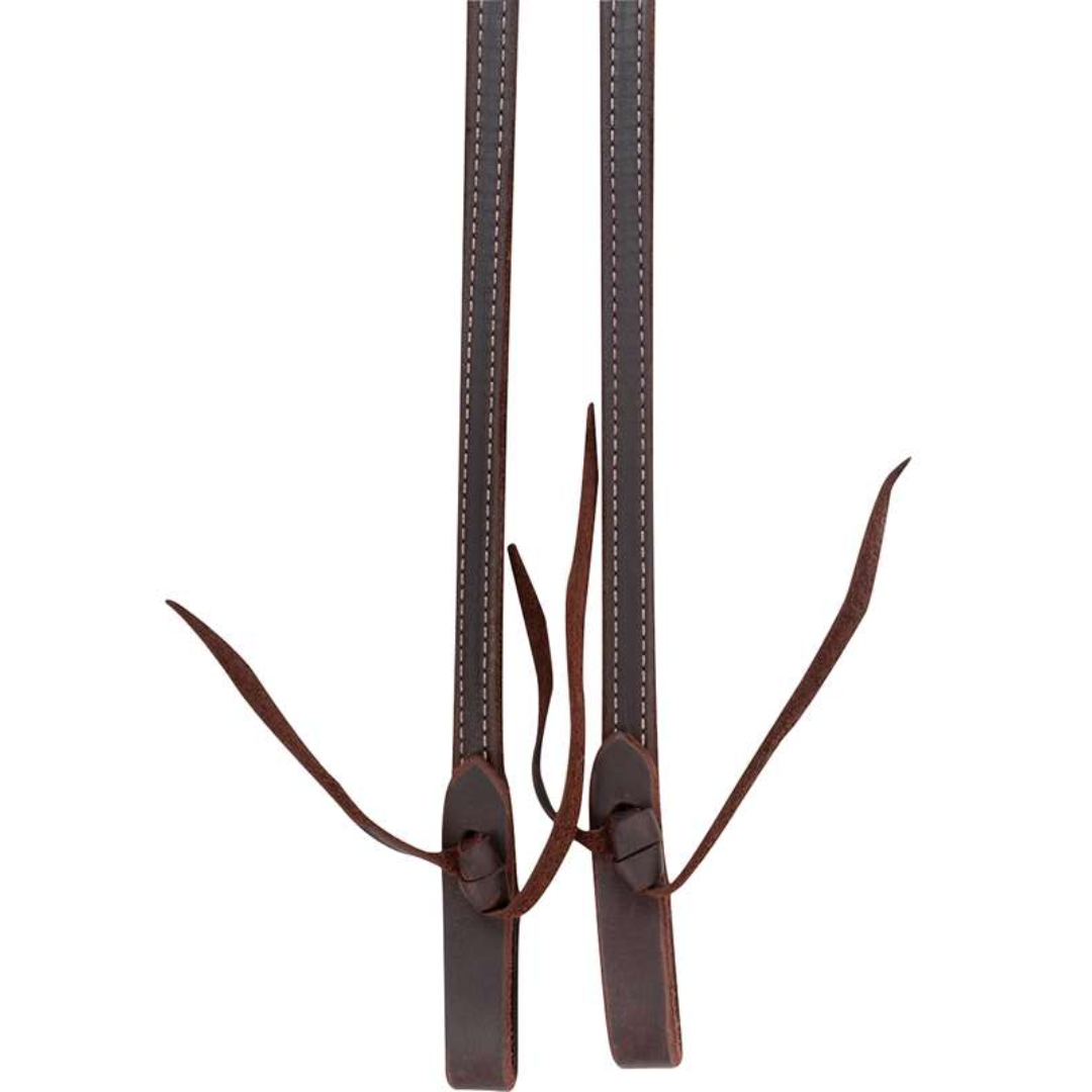 Martin Saddlery 5/8" Doubled & Stitched Light Weight Latigo Split Reins