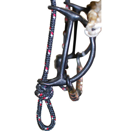 Dutton Twisted Snaffle Gag Draw Bit with Noseband