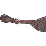 Partrade Rosewood Spider Stamped Buckaroo Spur Straps