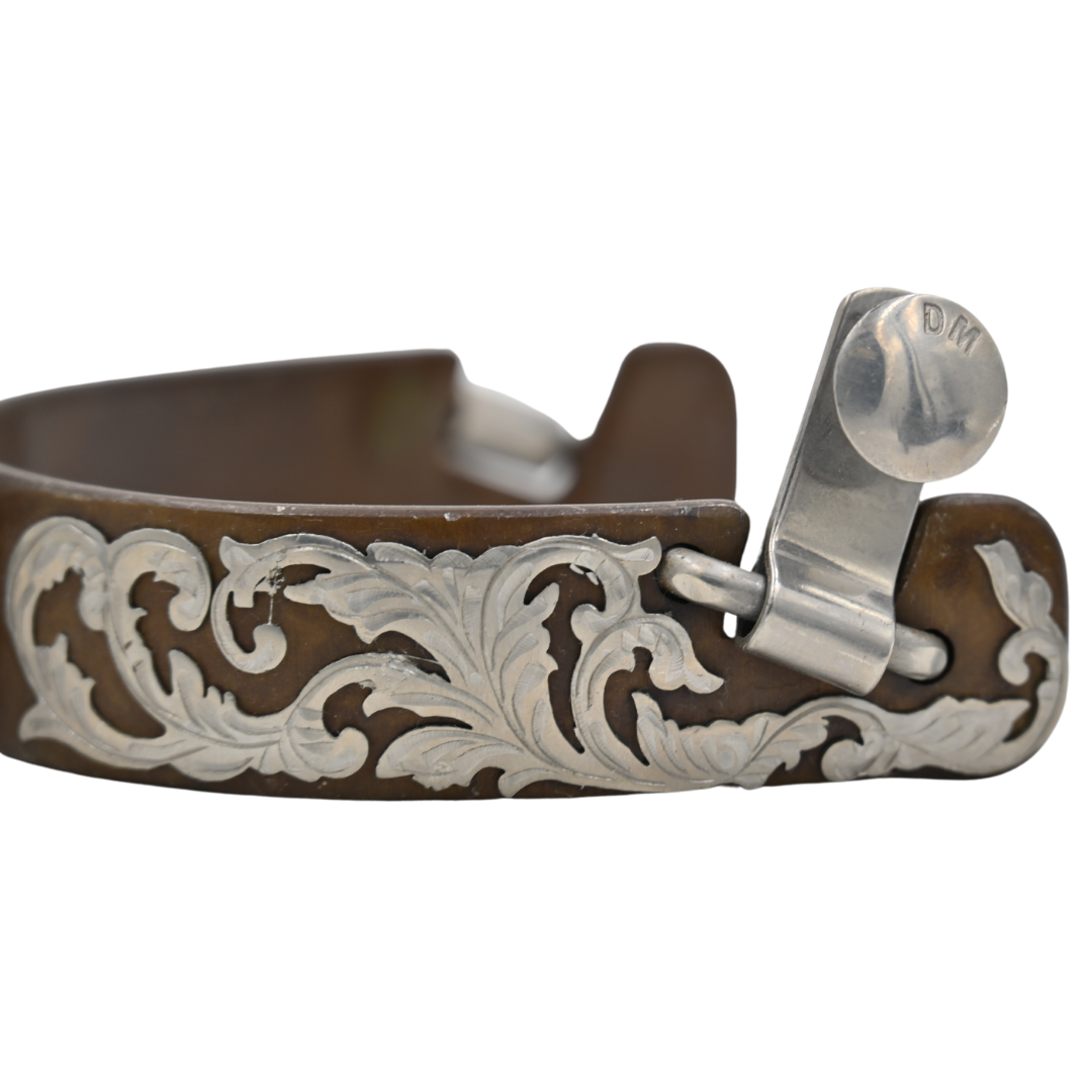 Partrade Men's Silver Sage Spurs