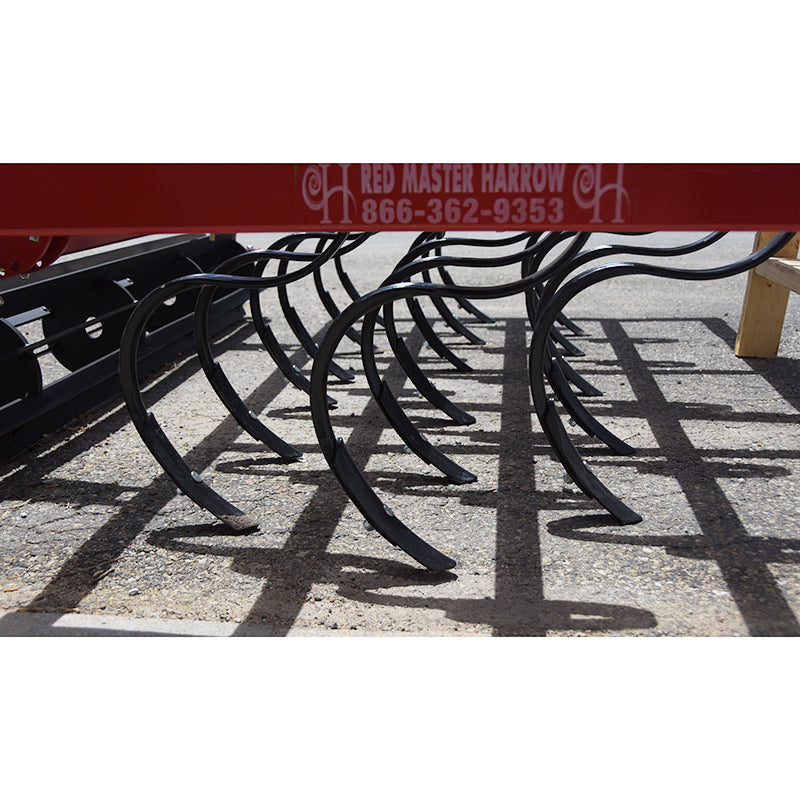 Red Master Harrow Arena Drag Junior 8 ft