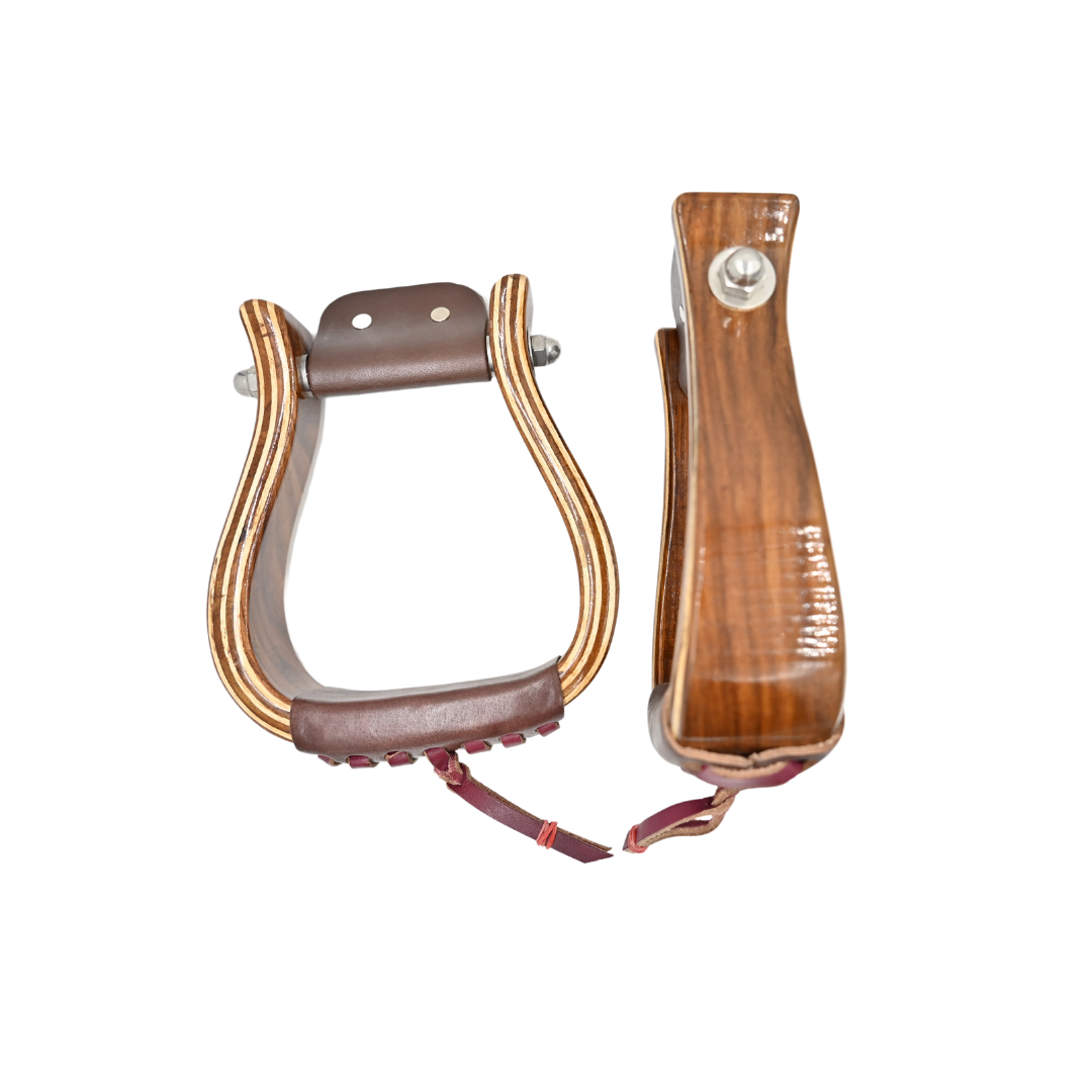 Reinsman 2" Laminated Wood Stirrups