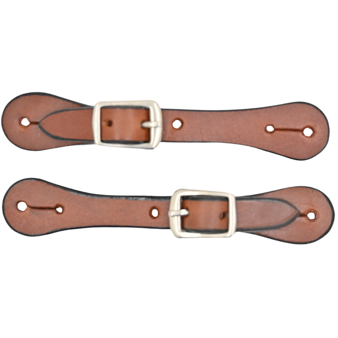 Royal King Baby Spur Straps- Medium Oil