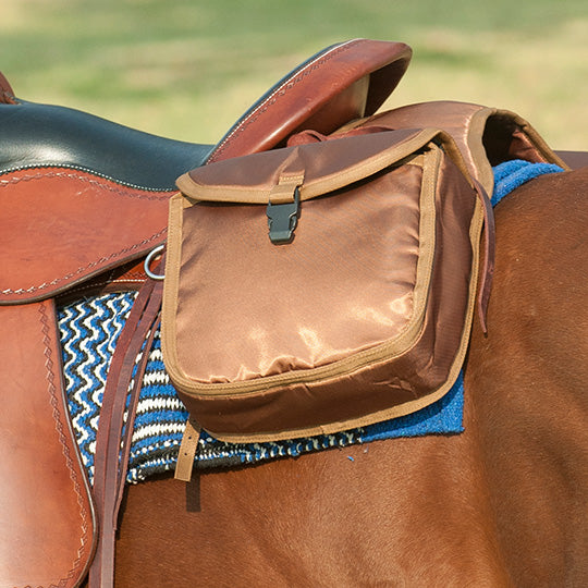 Cashel Brown Standard Saddle Bag