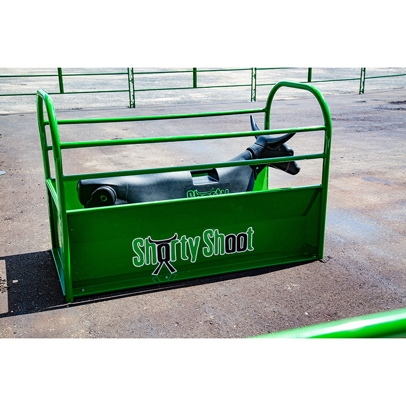 Shorty Shoot Ground Roping Dummy Chute