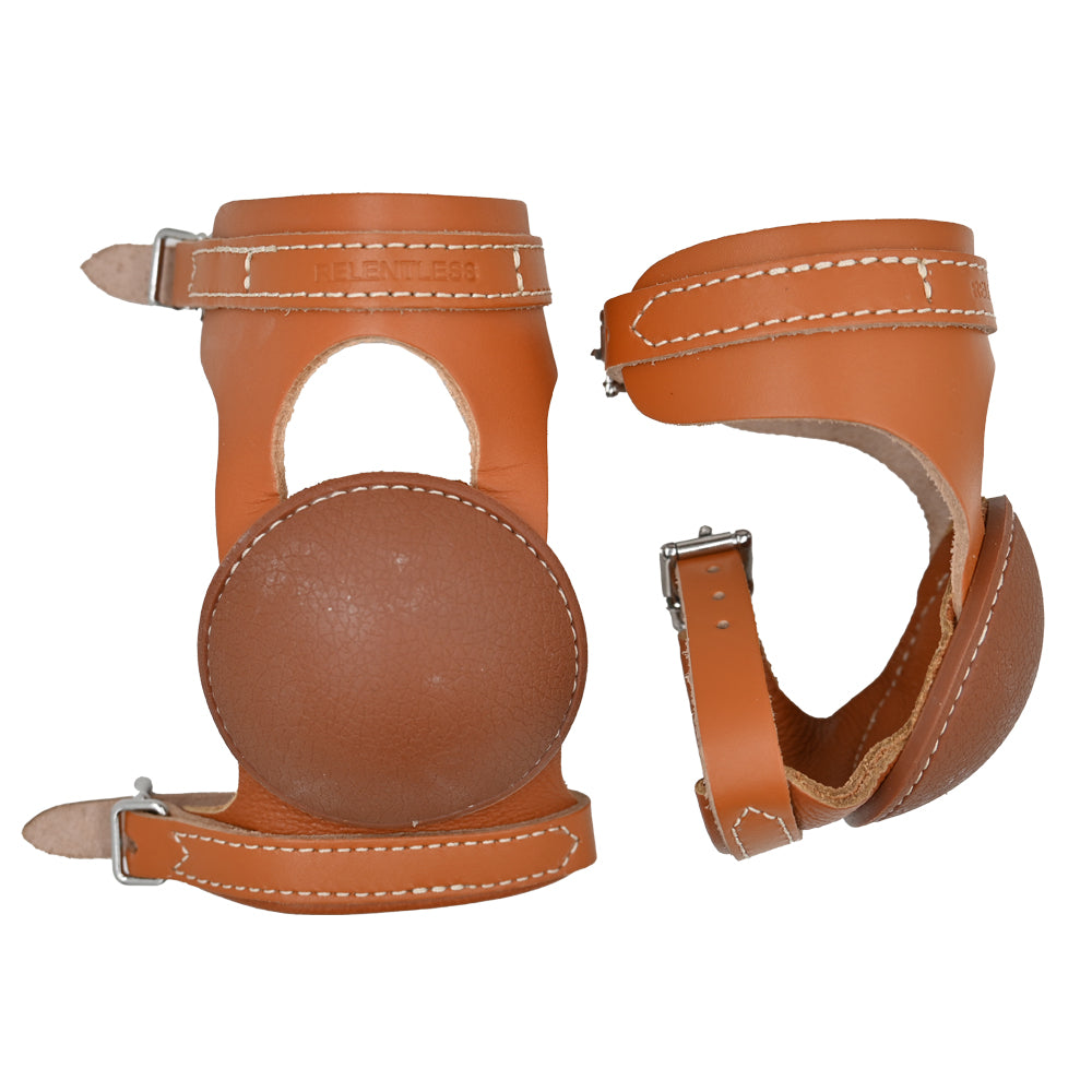 Cactus Gear Leather Skid Boots w/ Buckles