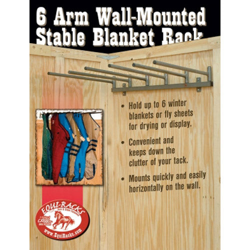 Equiracks Wall Mount Stable Blanket Rack