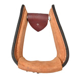 Scott Thomas Saddlery Roughout Stirrups