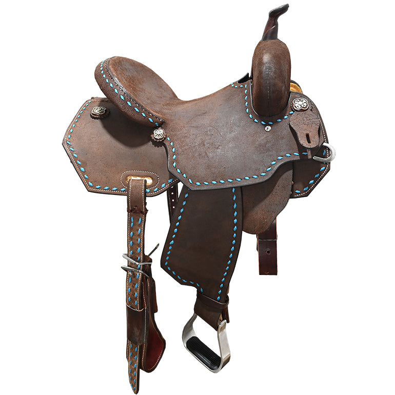 New! 14.5" Scott Thomas Custom Saddles Barrel Racing Saddle