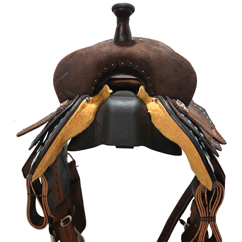 New! 14.5" Scott Thomas Custom Saddles Barrel Racing Saddle