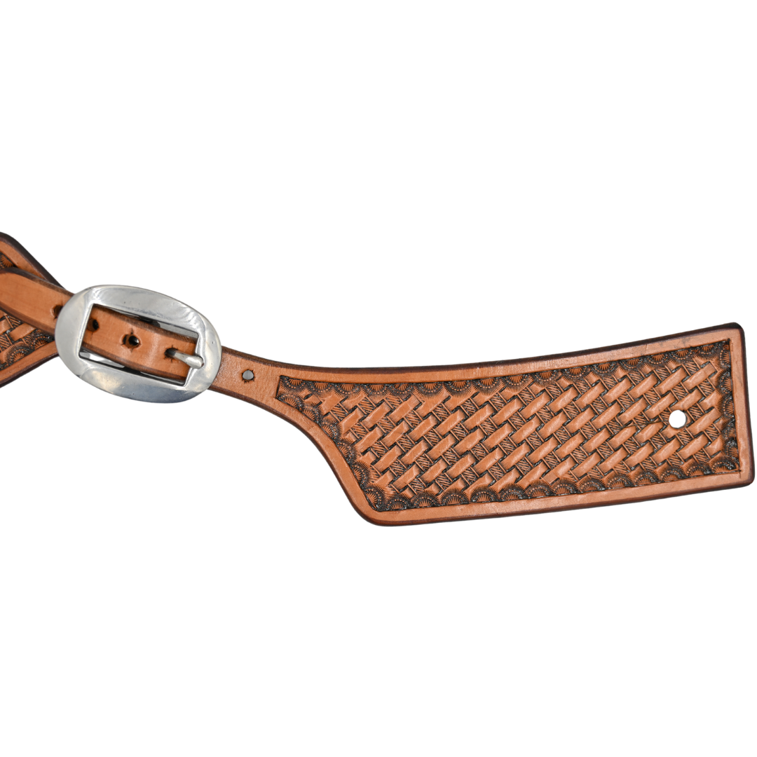 Scott Thomas Saddlery Women's Basket Stamp Spur Straps