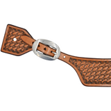 Scott Thomas Saddlery Women's Basket Stamp Spur Straps