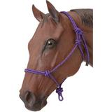 Tough 1 Purple Poly Rope Halter with Lead Rope