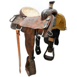 Used 15" Tod Slone Calf Roping Saddle