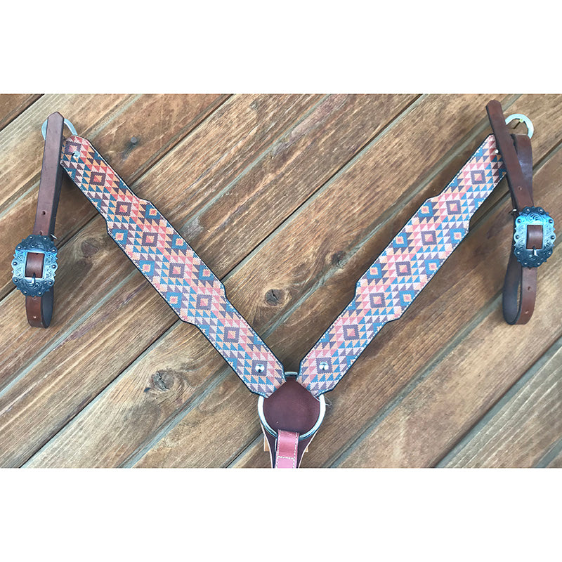 Brand 81 Aztec Print Breast Collar