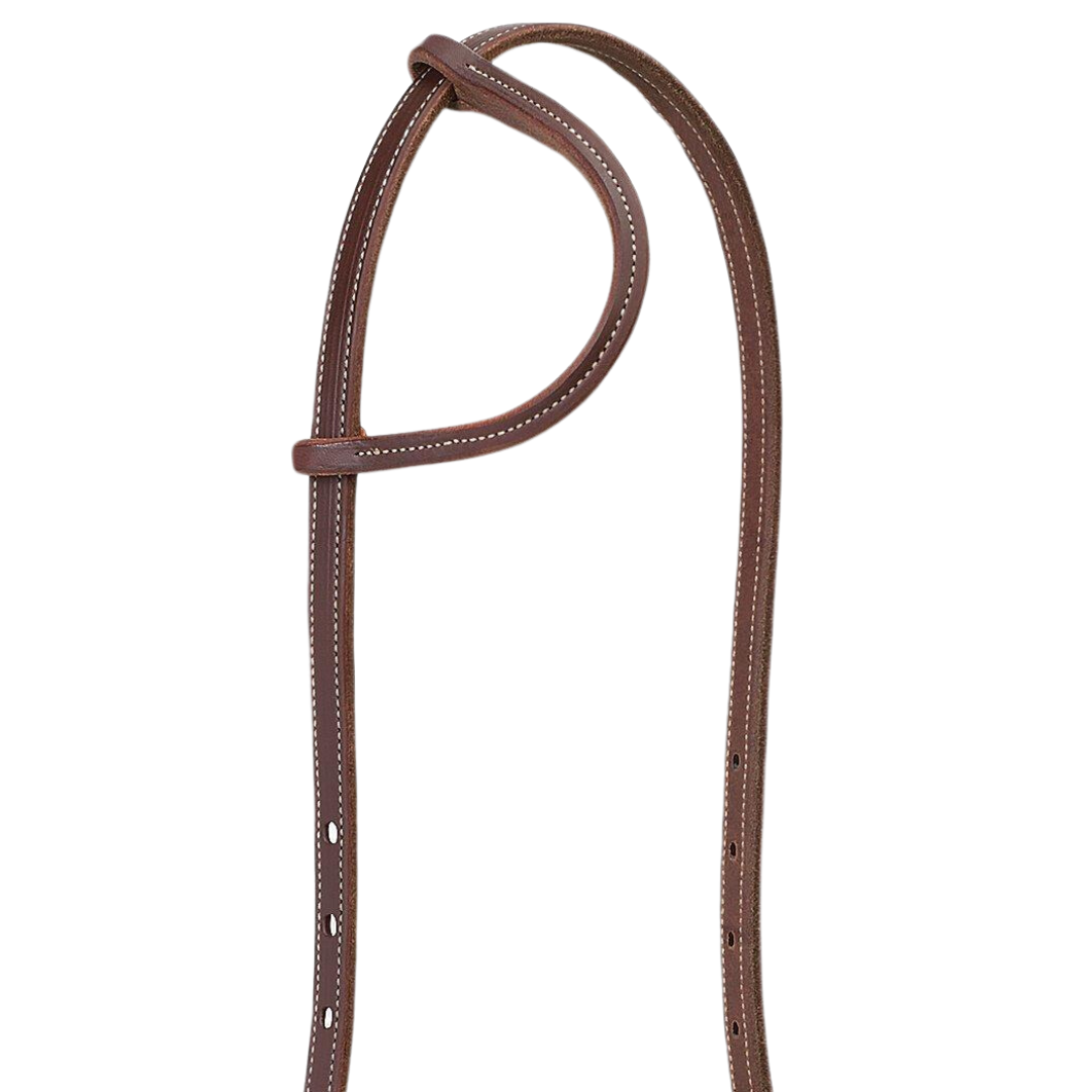 Weaver Leather Working Tack Sliding Ear Headstall with Floral Hardware