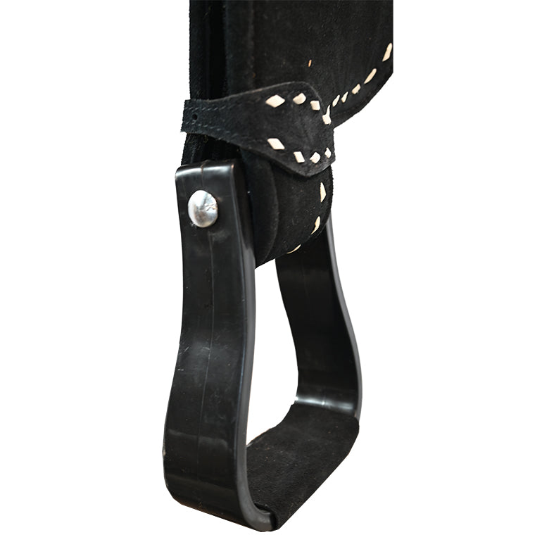 New! 14" Stratford Black Barrel Racing Saddle