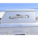 Coolhorse Large Logo Trailer Decal  41 in x 9 in