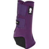 Classic Equine Legacy2 Front Protective Boots- Eggplant