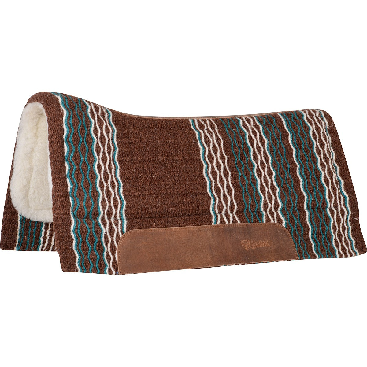 Cashel 3/4" Blanket Top Performance Fleece Saddle Pad- Chocolate