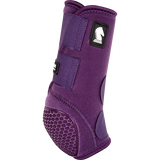 Classic Equine Flexion by Legacy Front Protective Boots- Eggplant