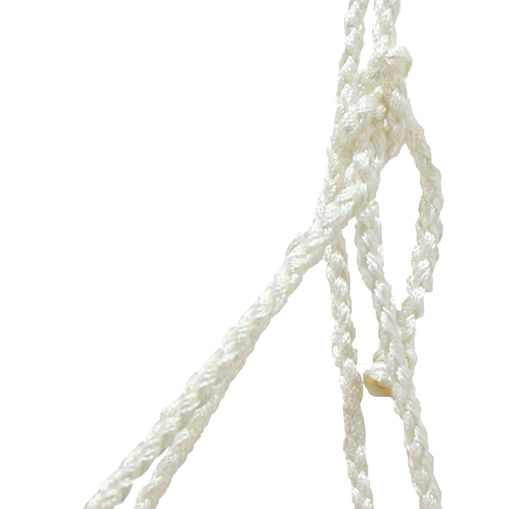 Classic Equine Rope Nose Halter with Lead- White