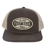 Fastback Ropes Brown and Tan Cap With Tan Fastback Logo