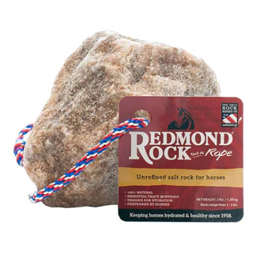 Redmond Equine Rock On A Rope- 3-5lb