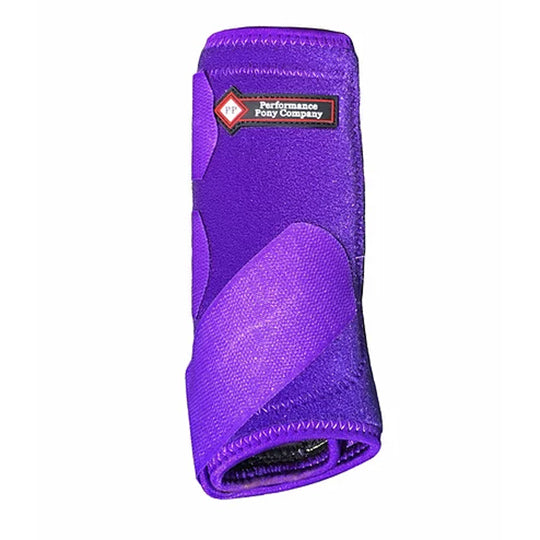 Performance Pony XS Purple Splint Boots