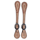 Professional's Choice Roughout Guthrie Spur Strap with Latigo Buckstitch