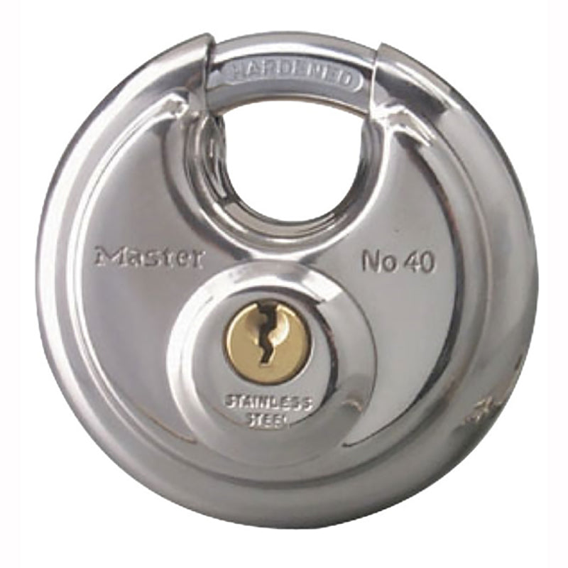 Masterlock Padlock w/3/8in Shielded Shackle