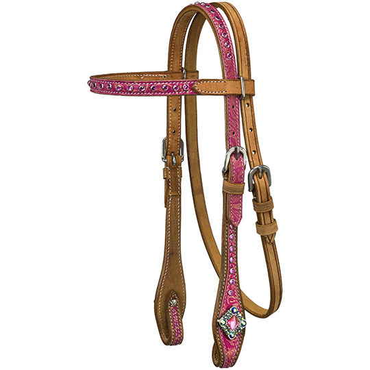 Tough 1 Mini Azalea Browband Headstall