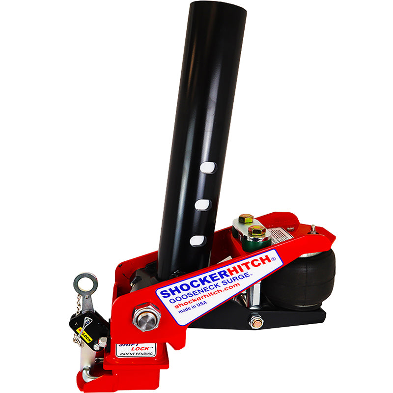 Shocker Gooseneck Surge Air Hitch, Stem & Coupler