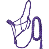 Tough 1 Purple Mule Tape Halter with 10' Lead Rope