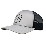 Lone Star RopesLight Grey and Black Mesh Back Cap