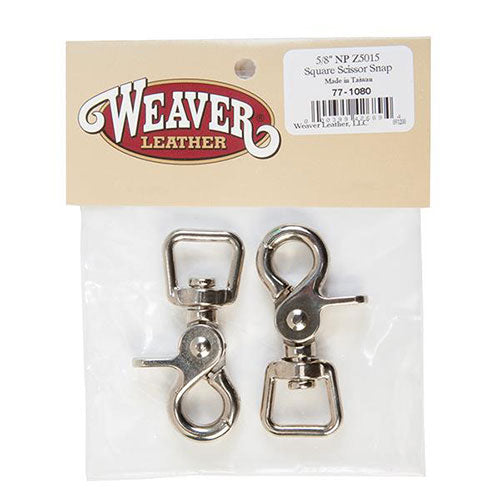 Weaver Leather Square Scissor Snaps