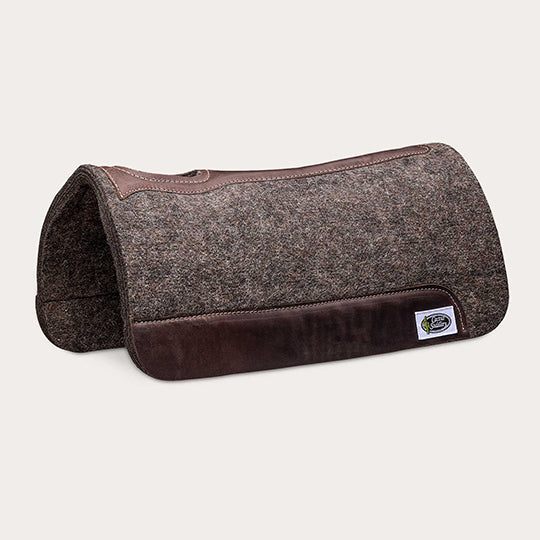 Cactus Saddlery Gray 1" Felt Roper Saddle Pad 31" x 30"