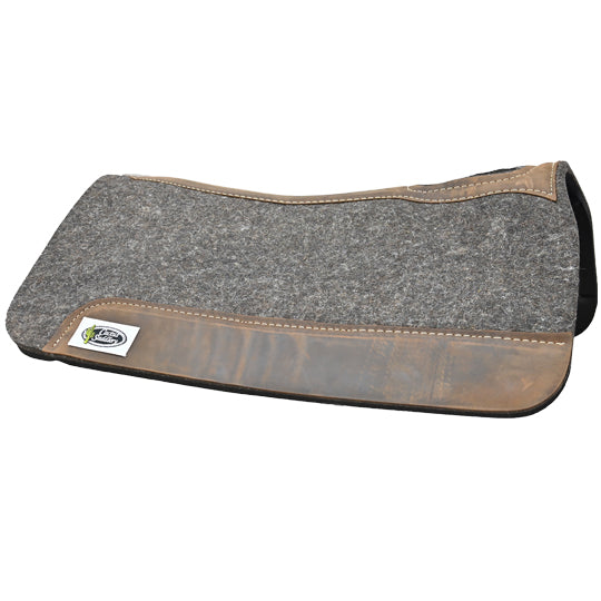 Cactus Perfect Fit Foam Grey 1" Saddle Pad 31" X 30"