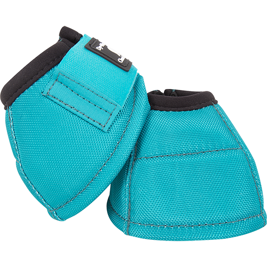 Classic Equine Dyno Bell Boots- Aqua