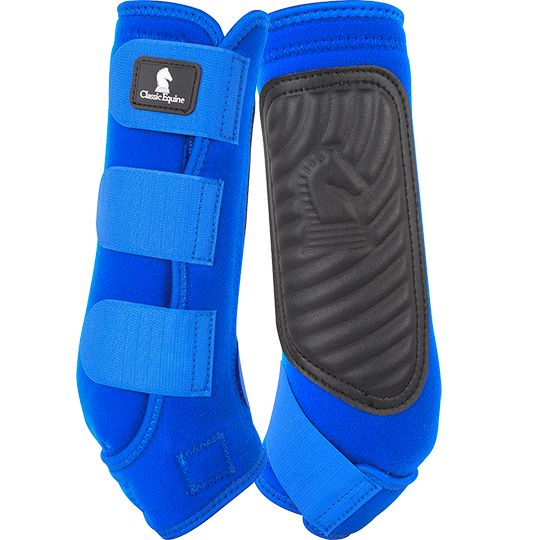 Classic Equine Classic Fit Hind Blue Boots