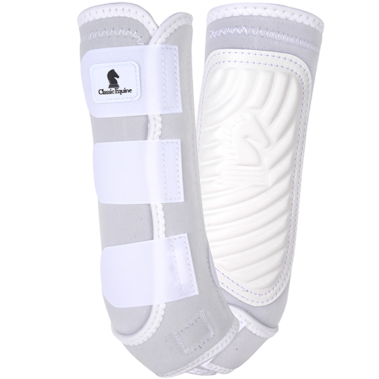 Classic Equine Classic Fit Hind White Boots