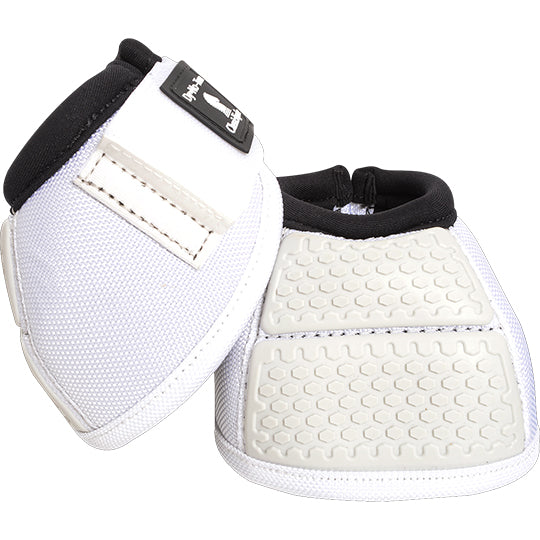 Classic Equine Flexion No-Turn Bell Boots- White