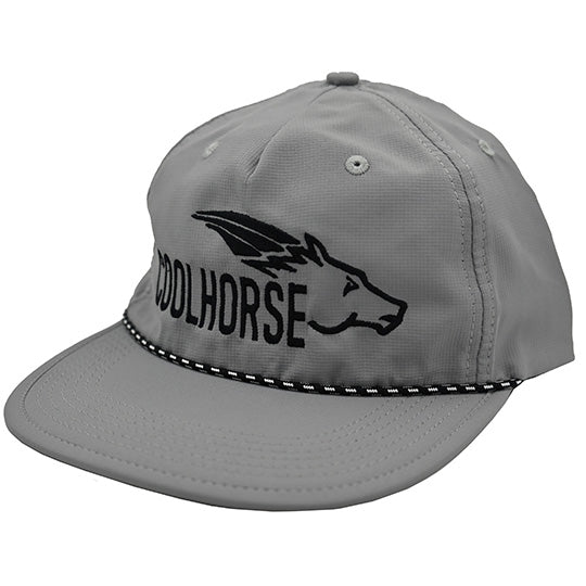 Coolhorse Unstructured Grey Lake Cap