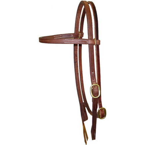 Cowperson Tack Cowboy Browband Heavy Oil Headstall