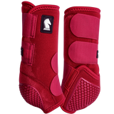 Classic Equine Flexion by Legacy Front Protective Boots- Crimson