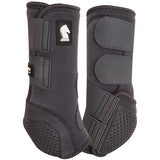 Classic Equine Flexion by Legacy Hind Protective Boots- Charcoal