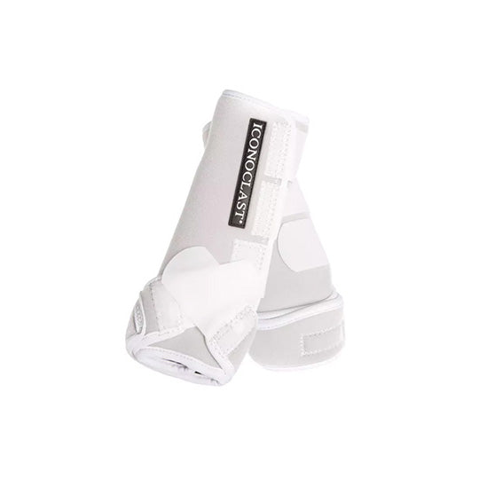 Iconoclast Front Orthopedic Support Boots White