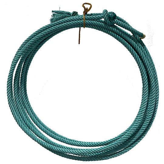 King Ropes Teal 4 Strand Poly Calf Rope – Coolhorse